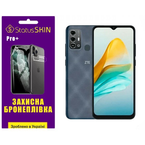 Поліуретанова плівка StatusSKIN Pro+ на екран ZTE Blade A53 Pro Матова (Код товару:32598) Харьков - изображение 1