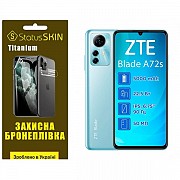 Поліуретанова плівка StatusSKIN Titanium на екран ZTE Blade A72S Глянцева (Код товару:32590) Харьков