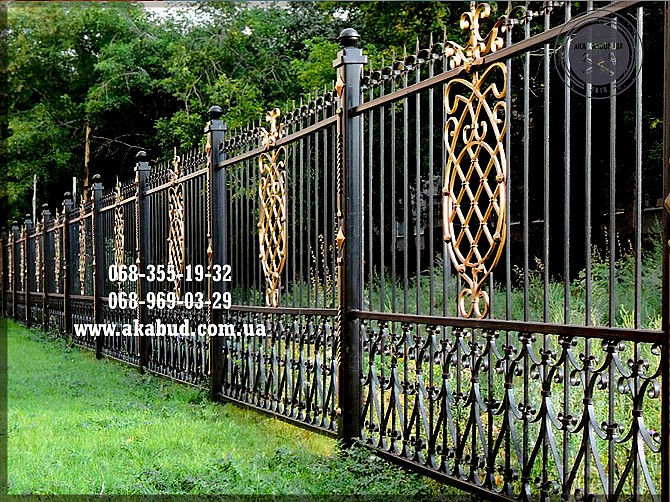 Навіси, ворота, хвіртки, решітки, козирки, паркани від виробника Кривой Рог - изображение 1