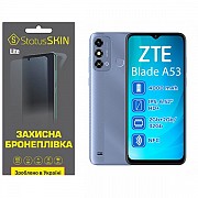 Поліуретанова плівка StatusSKIN Lite на екран ZTE Blade A53 Глянцева (Код товару:32608) Харьков