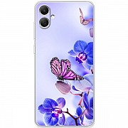 Чохол BoxFace для Samsung A05 A055 Orchids and Butterflies (Код товару:32686) Харьков