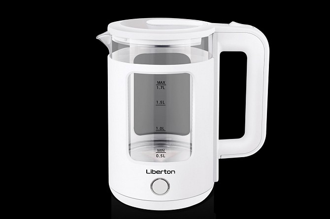Электрочайник Liberton LEK-6830 1.7 л белый Київ - изображение 1