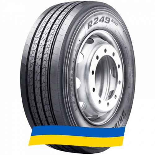 385/65 R22.5 Bridgestone R249 Evo 160/158K Рульова шина Київ - изображение 1