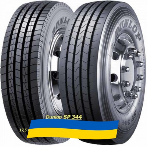295/60 R22.5 Dunlop SP 344 150/147L Рульова шина Киев - изображение 1