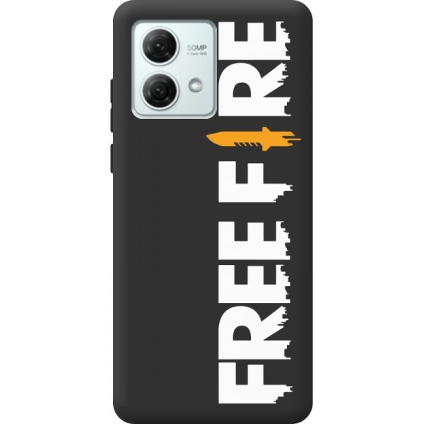 Чохол BoxFace для Motorola G84 5G Free Fire White Logo (Код товару:32994) Харьков - изображение 1