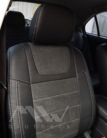 Представляем качественные чехлы Leather Style на Mitsubishi Киев - изображение 1