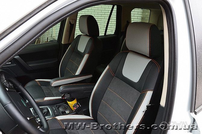 Представляем качественные чехлы Leather Style на Land Rover Freelander Кировоград - изображение 1