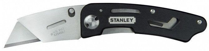 Нож 19мм трапеция 160мм фиксированое лезвие - складной серия Utility STANLEY 0-10-855 Кременчуг - изображение 1