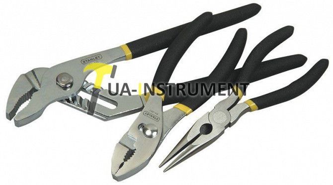 Набор пасатижей и кусачек 3ед STANLEY 0-84-892 Кременчуг - изображение 1