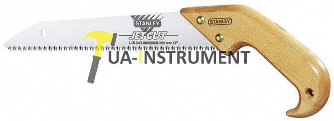Ножовка садовая 350 мм закаленный 3-гранный зуб "JET-CUT" STANLEY 1-15-259 Кременчуг - изображение 1