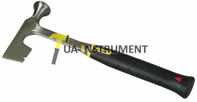 Топор 400гр для гипсокартона "AntiVibe®" металическая ручка.(EU PKG) STANLEY 1-54-015 Кременчуг - изображение 1