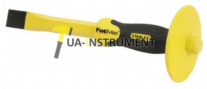 Зубило 25мм X 300мм FatMax длинное с защитой STANLEY 4-18-332 Кременчуг - изображение 1