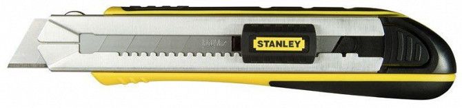 Нож 25мм сегментированое лезвие 215мм серия FatMax Cartridge картридж для 4 лезвий STANLEY 0-10-4 Кременчуг - изображение 1
