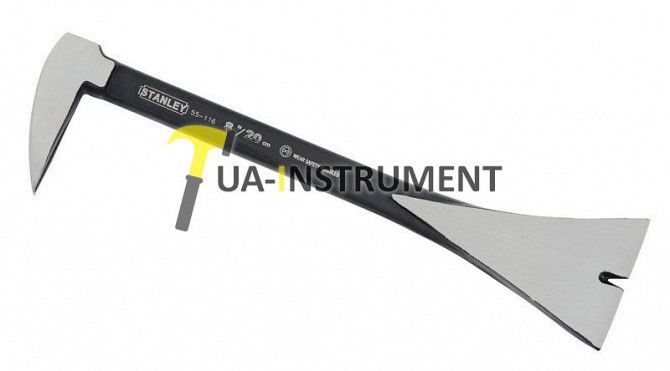Гвоздодер 200мм "Precision Molding Bar" кованый широкий STANLEY 0-55-116 Кременчуг - изображение 1
