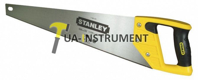 Ножовка по дереву 550мм 11TPI серия "OPP Fine Finish" универсальный закаленный зуб STANLEY 1-20-095 Кременчуг - изображение 1