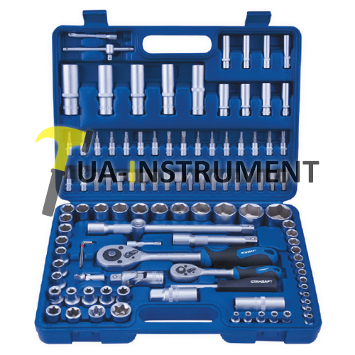 Набор инструмента 1/4"&1/2" 108ед. (6-гр.) Кременчуг - изображение 1