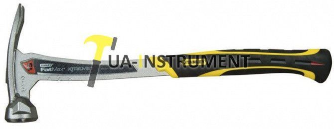 Молоток 425 грамм "Fatmax® Xtreme™ Welded Nailing Rip Claw" c прямым гвоздодером STANLEY XTHT1-5112 Кременчуг - изображение 1