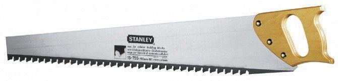 Ножовка по пенобетону 750 мм 1.2TPI с твердосплавными напаянными зубьями STANLEY 1-15-755 Кременчуг - изображение 1