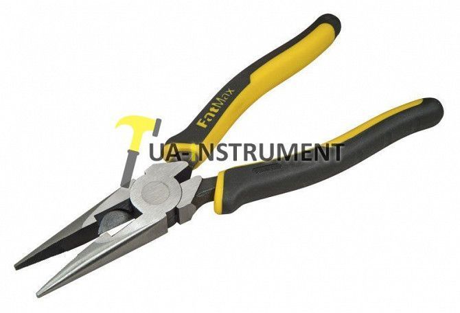Пассатижи 200 мм удлиненные с полукруглыми губками FatMax STANLEY 0-89-870 Кременчуг - изображение 1