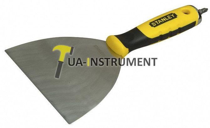 Шпатель 100мм "Joint Knife" из нержавеющей стали, вставка Ph2 в ручке STANLEY STHT0-28000 Кременчуг - изображение 1