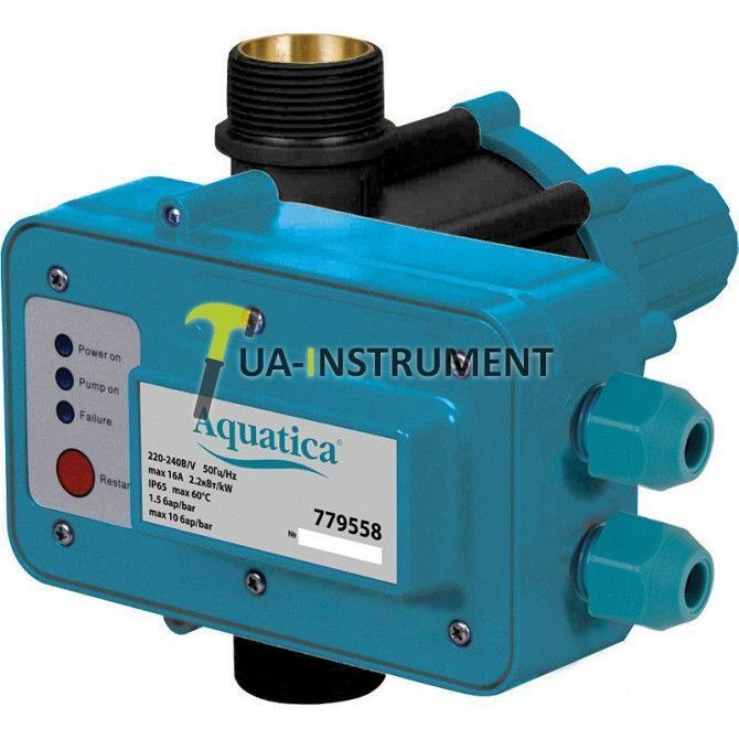 Контроллер давл электр 2.2кВт Ø1¼" aquatica 779558 Кременчуг - изображение 1