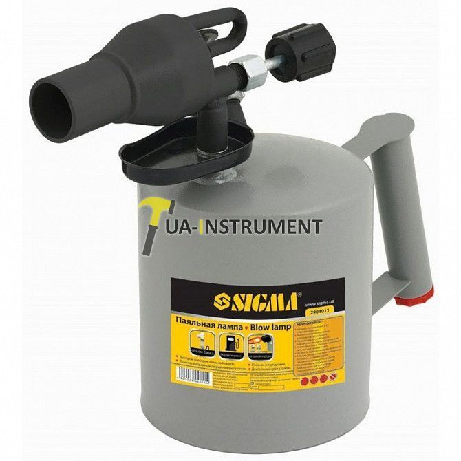 Паяльная лампа тип Украина 1,0л sigma 2904011 Кременчуг - изображение 1