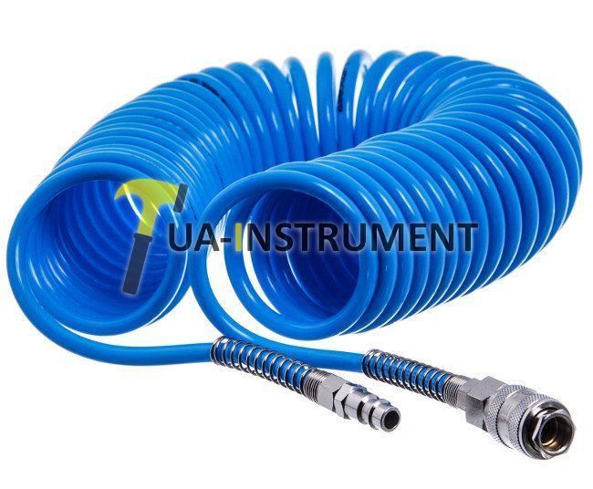 Шланг спиральный полиуретановый (PROFI) 8*12мм L=15м Made in Italy. AIRKRAFT AHC48-K Кременчуг - изображение 1