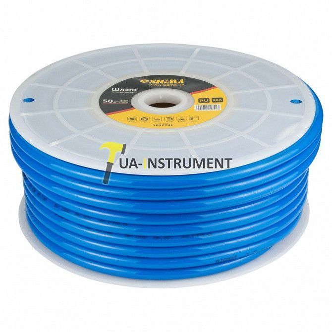 Шланг в бухте PU 50м 8×12мм Sigma 7012741 Кременчуг - изображение 1