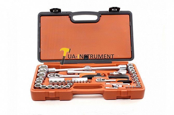 Профессиональный набор инструментов 1/4" & 1/2" 49ед Intertool ET-6049 Кременчуг - изображение 1