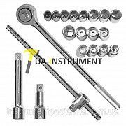 Набор головок и комплектующих 15ед., 1/2", Drop Forged Intertool HT-2216 Кременчуг