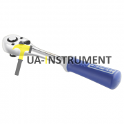 Трещотка 3/8" переключатель 72 зуба 5 градусов обрезиненная ручка Stanley Expert E113848 Кременчуг