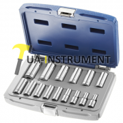Набор головок 3/8" длинных 15 ед. (7-19, 21, 22 мм) Stanley Expert E031804 Кременчуг