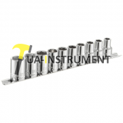 Набор головок 1/2" 10 ед. (9-15, 17, 18, 19 мм) на планке Stanley Expert E034837 Кременчуг