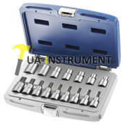 Набор инструментов 1/2" 16 ед. TORX (T20-T60, головки E10-E20, E24) Stanley Expert E032907 Кременчуг