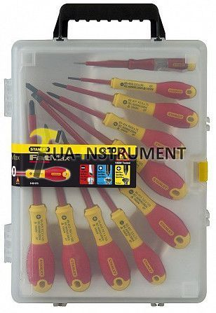 Набор отверток 10 ед. изолированных FatMax (+) PH/PZ/P Stanley Expert 0-62-573 Кременчуг - изображение 1