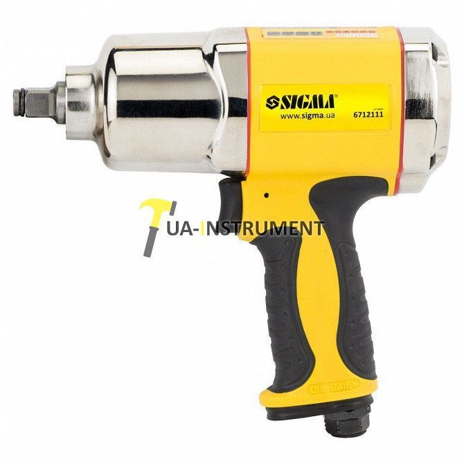 Гайковерт пневматический ½" 750Нм Sigma 6712111 Кременчуг - изображение 1