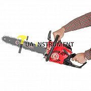 Мотопила цепная, 2.6кВт/3.5 HP, объем 58 м3, шина-45 см, цепь 3/8" Intertool DT-2211 Кременчуг