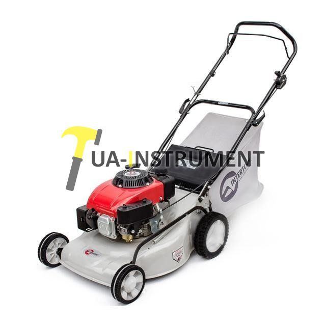 Газонокосилка бензиновая 4.5HP, 3.4кВт, ширина среза 460мм Intertool LM-4545 Кременчуг - изображение 1