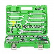 Набор инструментов 1/2" & 1/4"; 82ед, Cr-V Intertool ET-6082SP Кременчуг