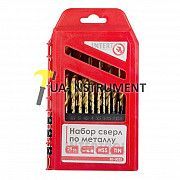 Набор сверел по металлу DIN338 HSS 25шт (1.0-13.0), покрытие Ti Intertool SD-0025 Кременчуг