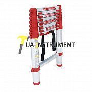 Лестница алюминиевая телескопическая 8ступ. 2.60м Intertool LT-3026 Кременчуг