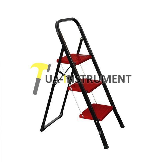 Стремянка 3 ступени 300*200мм Intertool LT-0043 Кременчуг - изображение 1