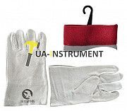 Перчатка замшевая (крага) 10.5" (ящик 120 пар) Intertool SP-0015W Кременчуг