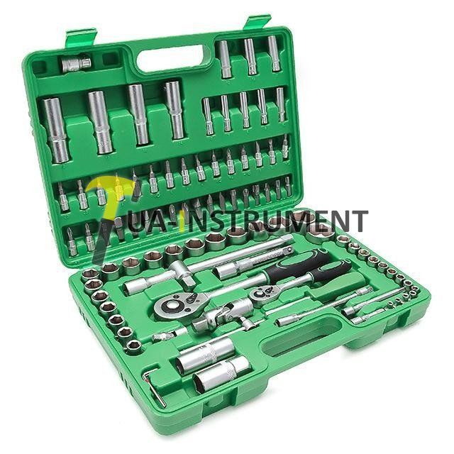 Набор инструментов 1/2" & 1/4" 94ед Intertool ET-6094SP Кременчуг - изображение 1