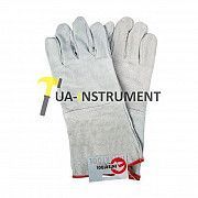 Перчатка замшевая 14" (ящик 60 пар) Intertool SP-0009W Кременчуг