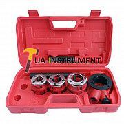 Набор плашек 3шт. для нарезки резьбы 1/2"; 3/4"; 1 Intertool SD-8003 Кременчуг