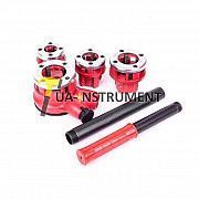 Набор плашек 4шт. для нарезки резьбы 1/2"; 3/4"; 1"; 1 1/4 Intertool SD-8004 Кременчуг