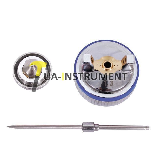 Комплект форсунок HVLP II 1,3mm к PT-0100, PT-0105 Intertool PT-2113 Кременчуг - изображение 1