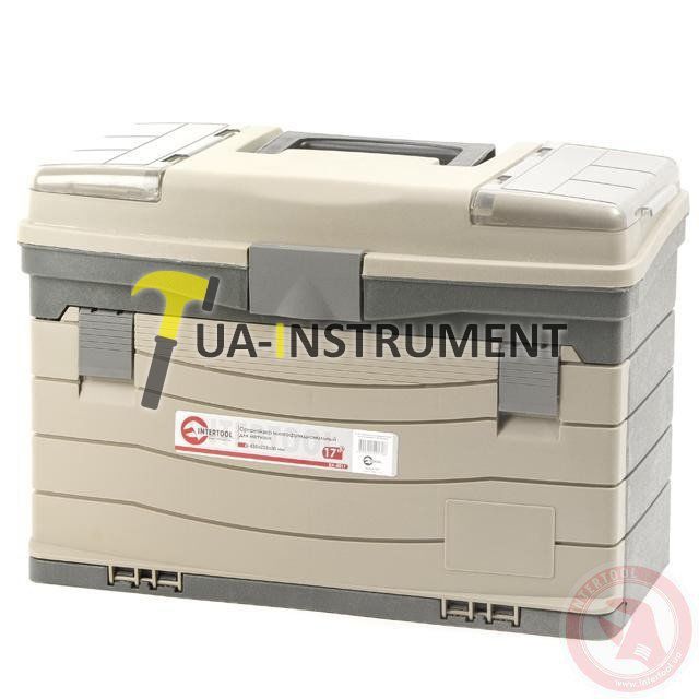 Многофункциональный органайзер для метизов 17", 435*235*300мм Intertool BX-4017 Кременчуг - изображение 1