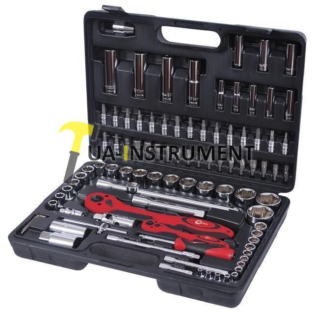 Профессиональный набор инструментов 1/2" & 1/4" 94ед Intertool ET-6094 Кременчуг - изображение 1